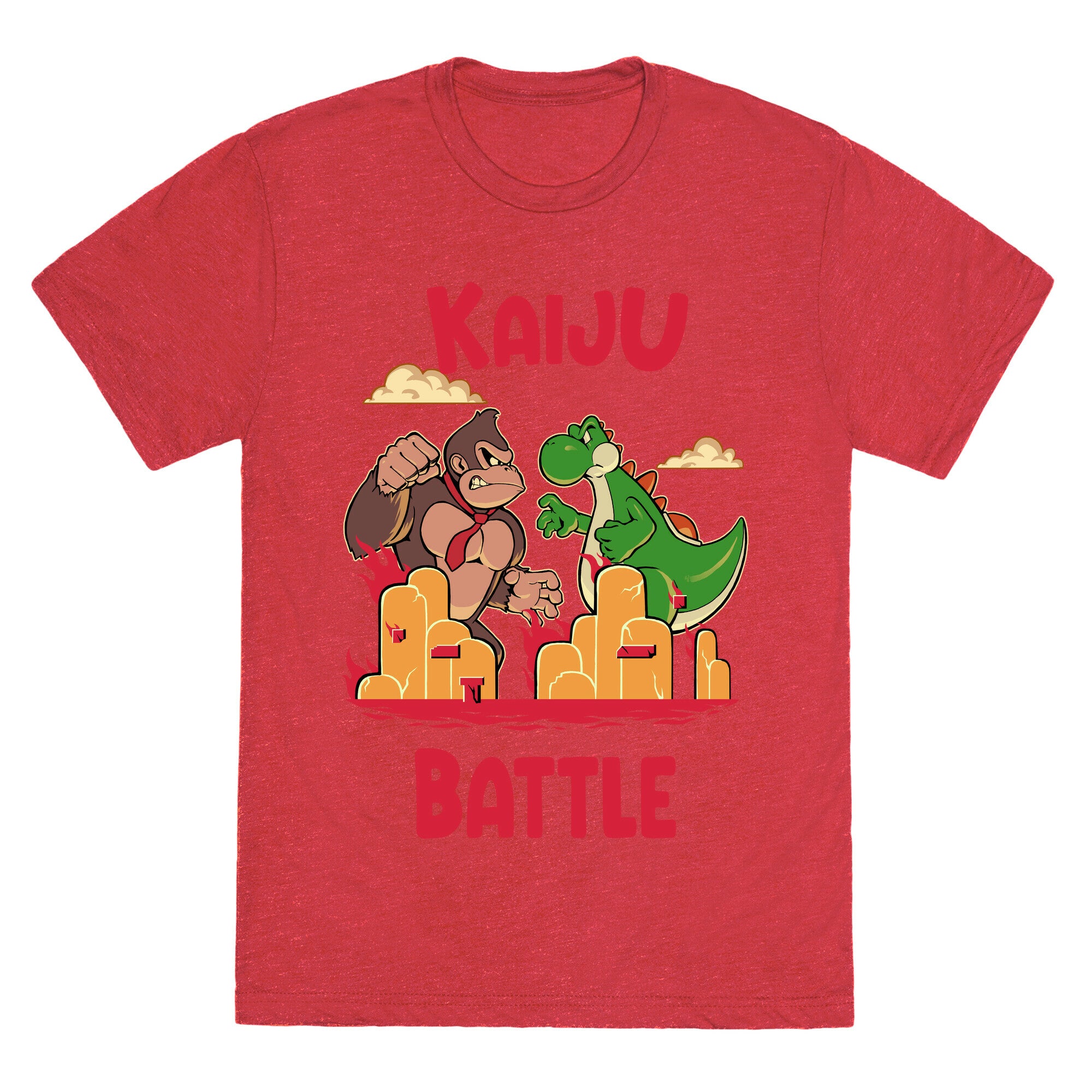 Kaiju Battle Unisex Triblend Tee